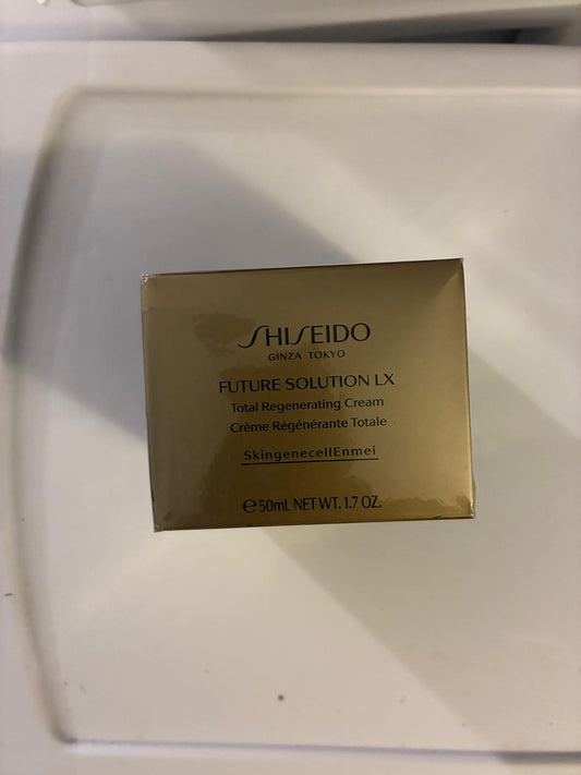 Shiseido Future Solution LX Total Regenerating Night Cream 50ml 1.7oz NEW SEALED Fit And Glow