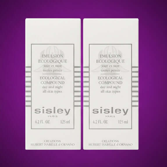 Sisley Ecological Compound moisturizer, 125ml / 4.2oz packaging detail.