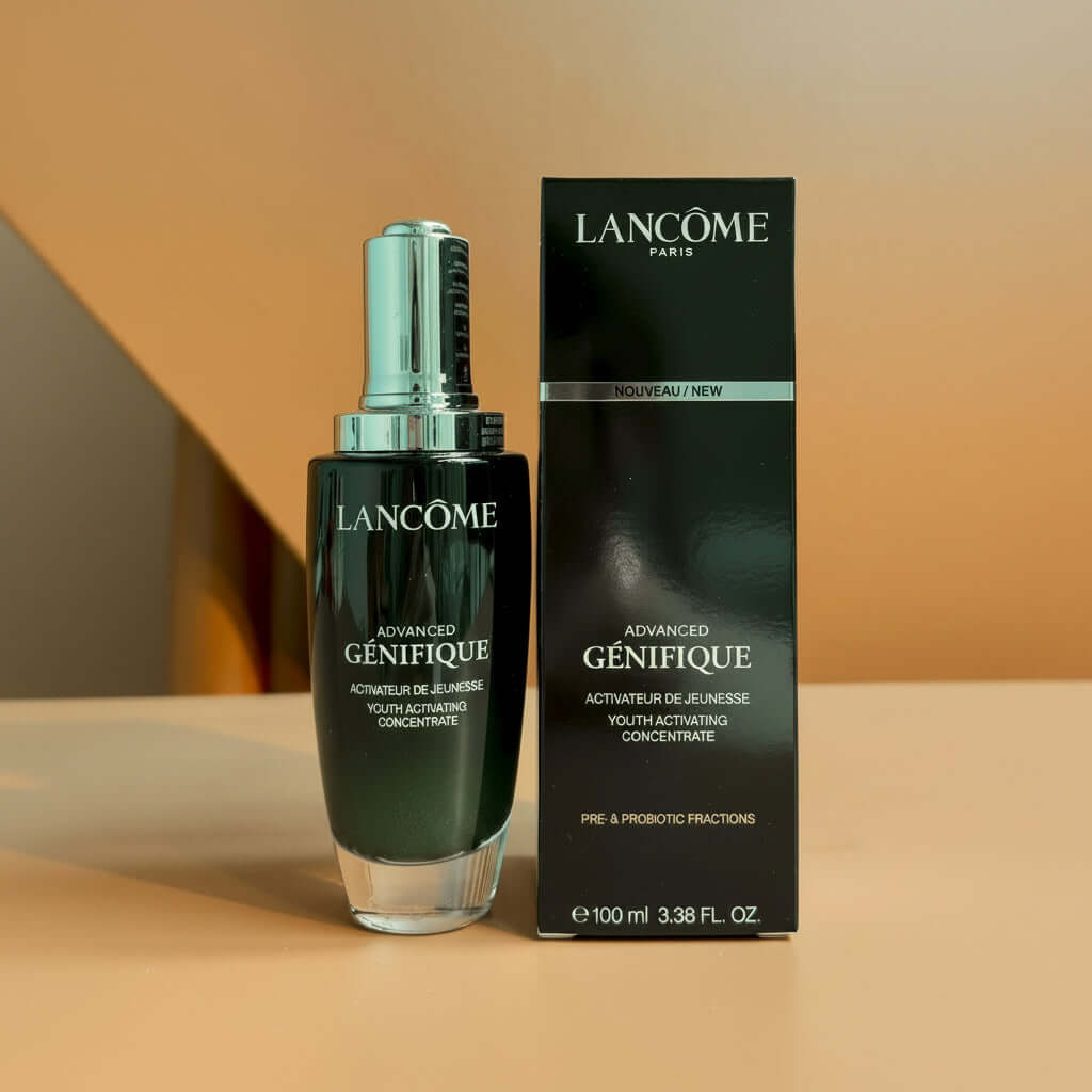 Lancome Genifique serum 100ml bottle with packaging