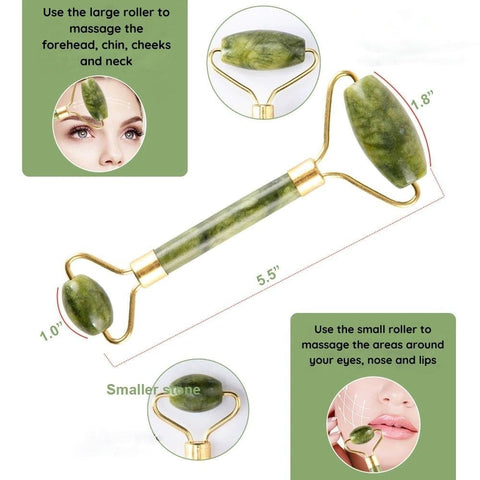Jade Face Massage Roller Jade
