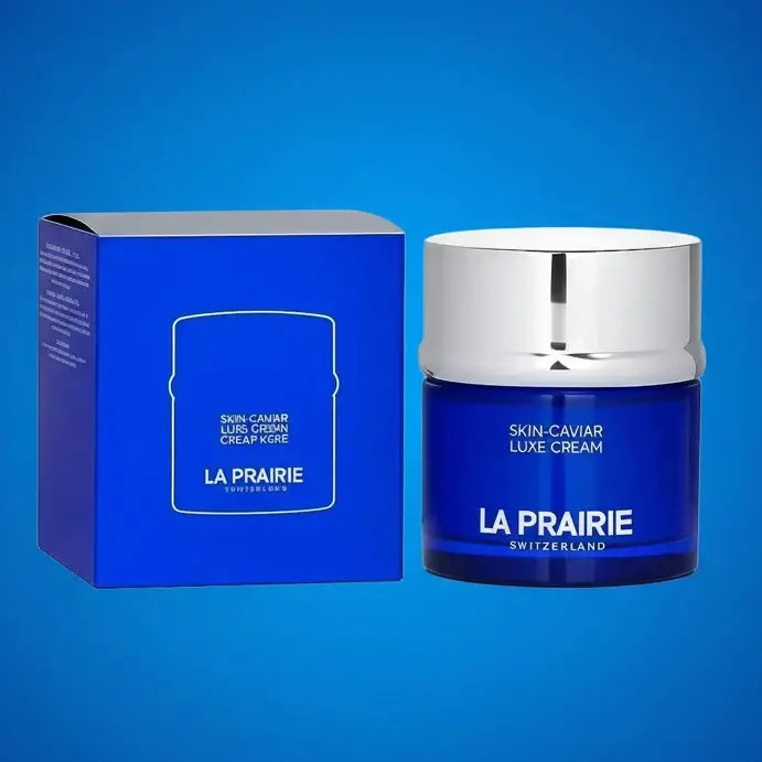 La Prairie Skin Caviar Luxe Firming Cream, 1.7oz jar with packaging.