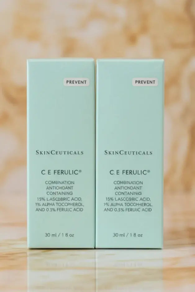 SkinCeuticals C E Ferulic vitamin C serum duo with packaging, 2 x 30ml.