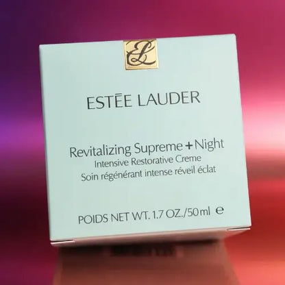 Luxury skincare products Estée Lauder Overnight Cream 1.7oz jar