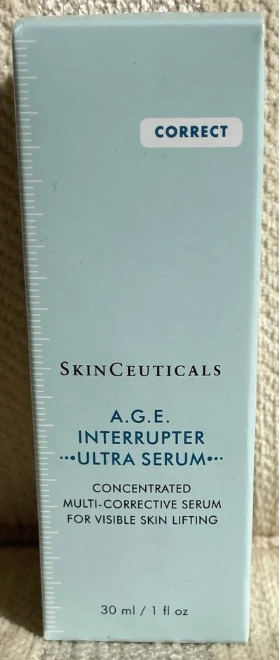 SkinCeuticals AGE A.G.E. Interrupter Ultra Serum Full Size 1 OZ Sealed Fit And Glow