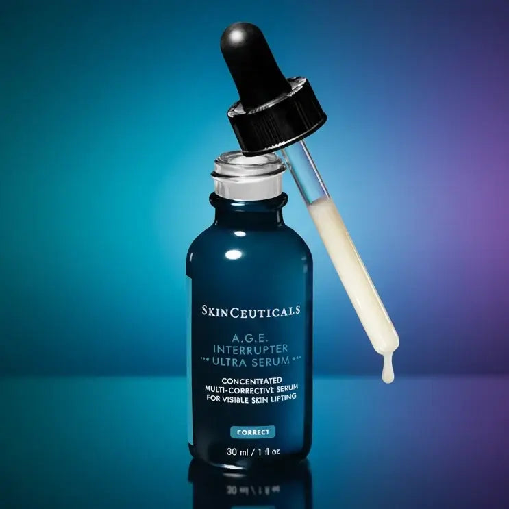 Advanced anti-aging serum SkinCeuticals A.G.E. Interrupter with packaging