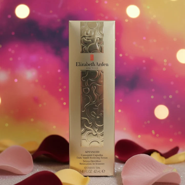 Elizabeth Arden Advanced Ceramide Youth-Restoring Serum capsule packaging.