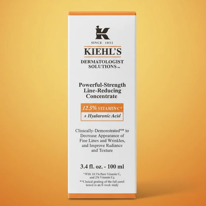 Kiehl's Vitamin C Line Reducing Serum 100ml packaging