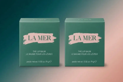 La Mer Hydrating Lip Balm Duo 2-Pack with packaging