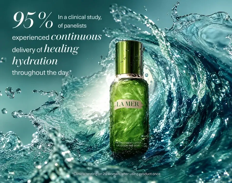 La Mer best hydrating lotion The Treatment Lotion packaging 150ml